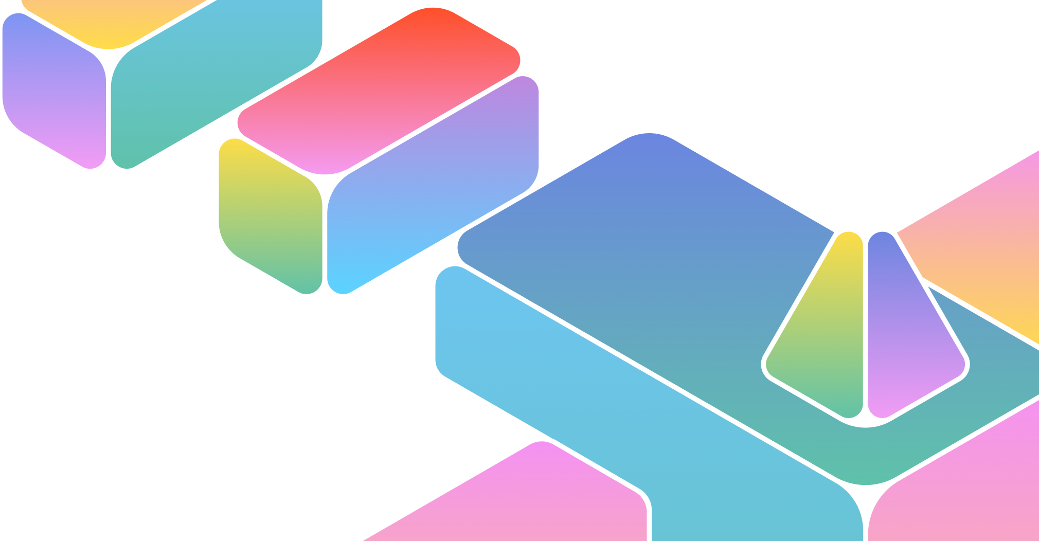 Colorful rectangles and triangles