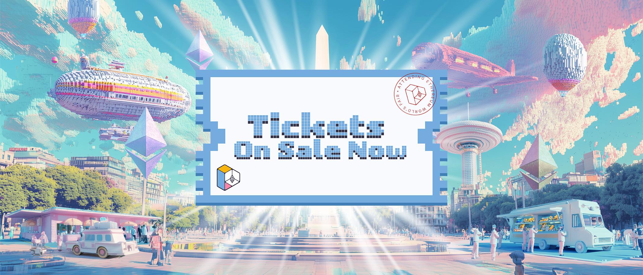 Tickets are live for the Ethereum World’s Fair! And we're launching the Supporter Program